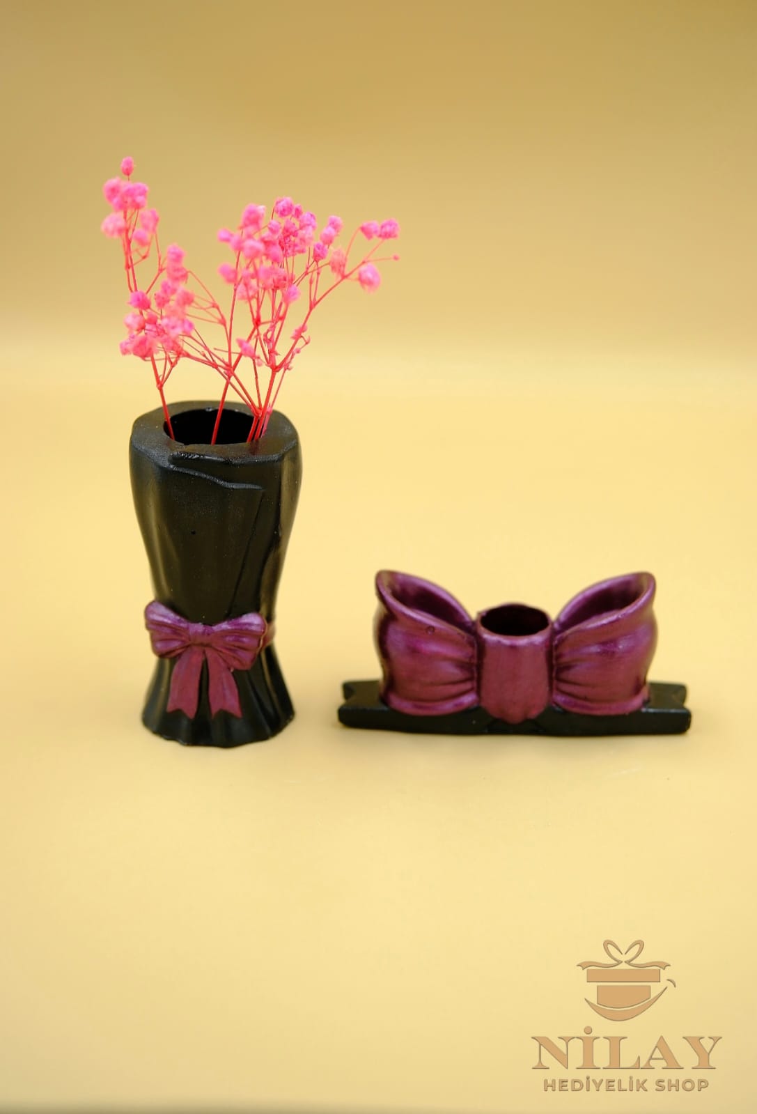 Mini Vazo Şamdanlık Set