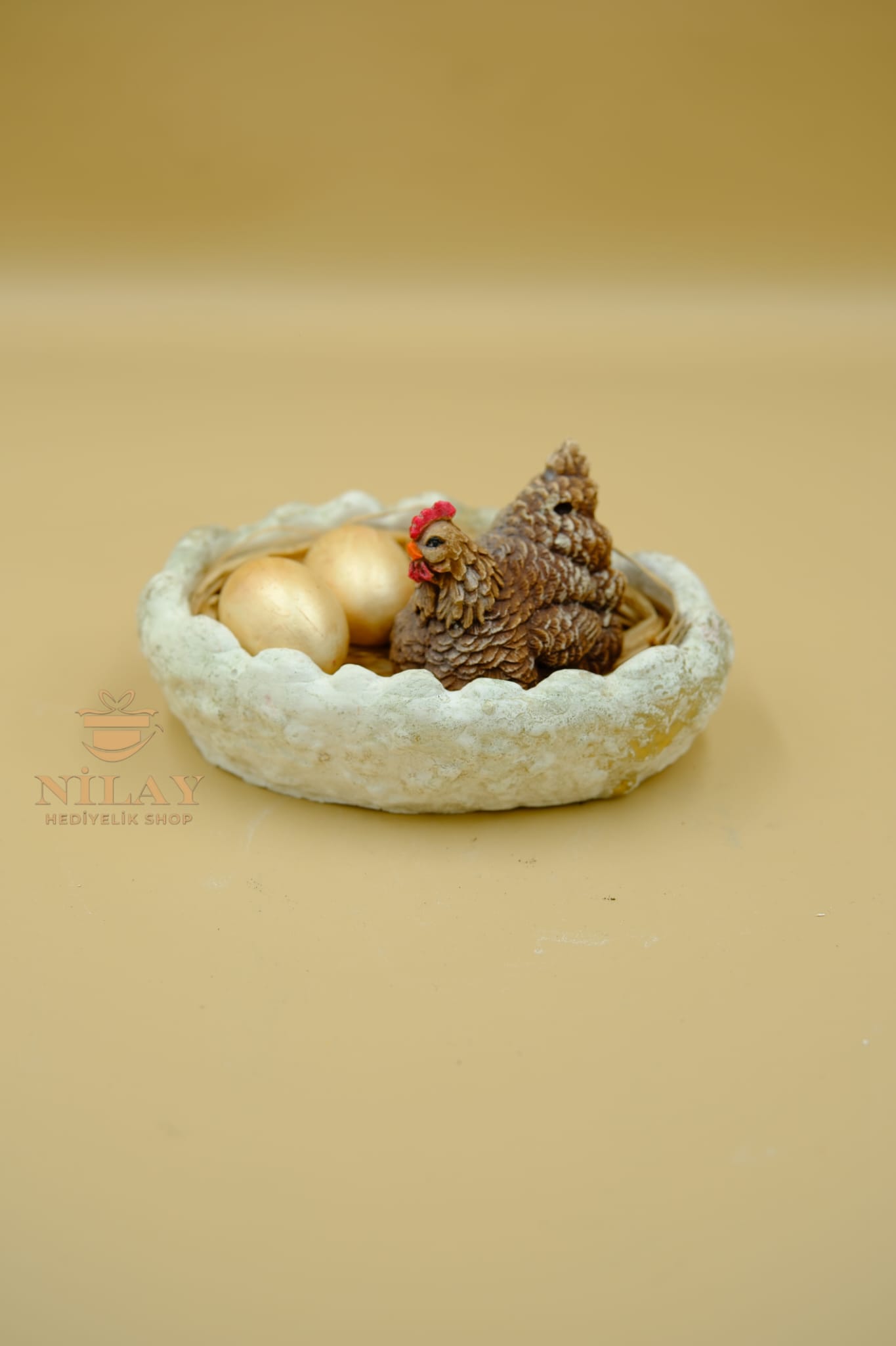 Küçük Dekoratif Tavuk
