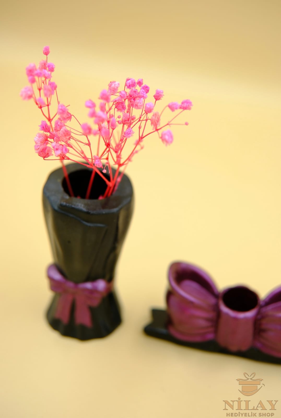 Mini Vazo Şamdanlık Set