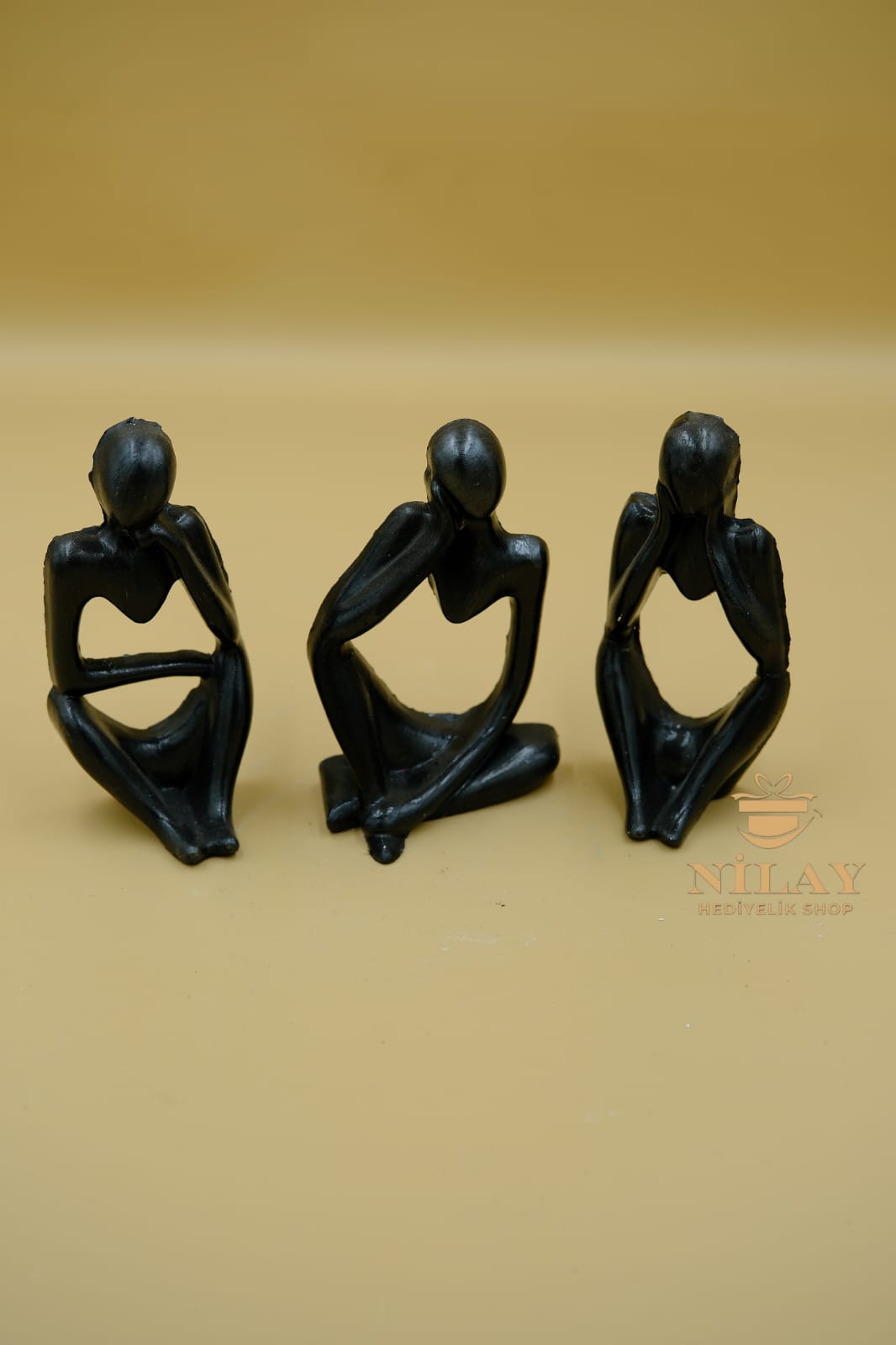 Dekoratif Üçlü Soyut Düşünenler